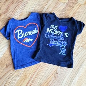 Colorado Sports Bundle Tee - (Girls 2T)